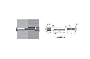 Metal Mini Montebent Bağlantı M8  31 - 42 mm